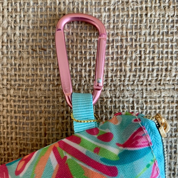 Reusable Foldable Tote Bags Market / Groceries Blue Pink Green 3 Total NWT - Picture 7 of 9